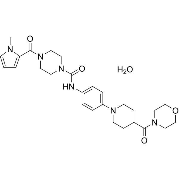 Pizuglanstat hydrate 1584160-52-0